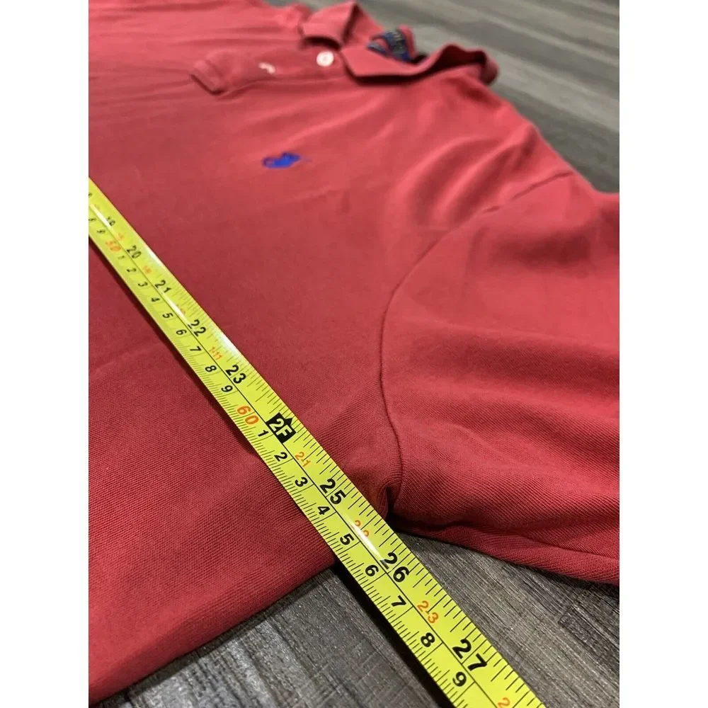 Polo Ralph Lauren Custom Fit short sleeve Men's Cotton Polo Size‎ 2XL Red